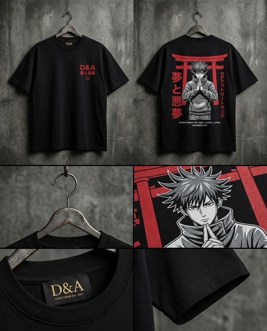 RYOMEN SUKUNA ANIME T-SHIRT